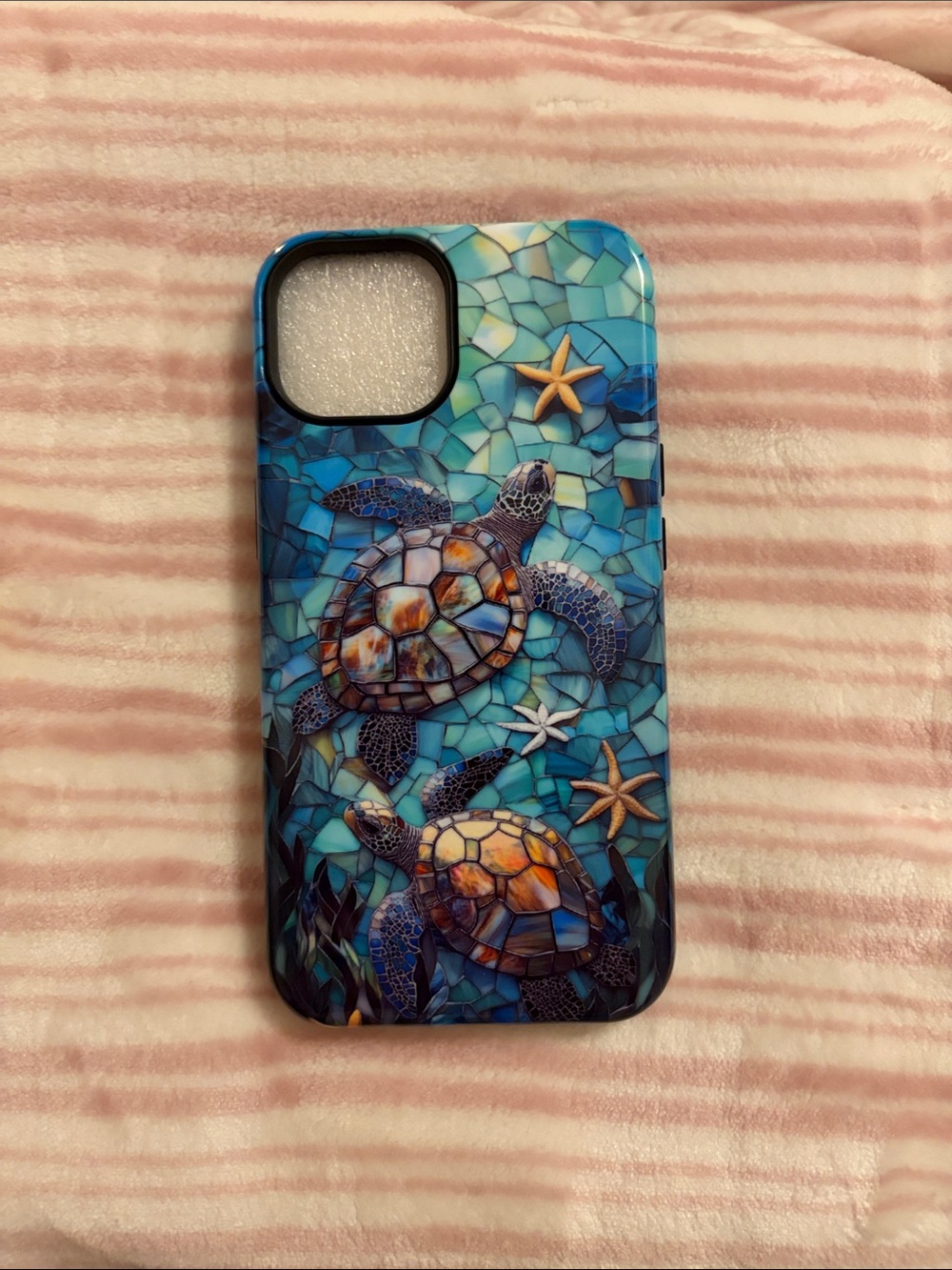iPhone 14 Turtles & Starfish Phone Case NIP